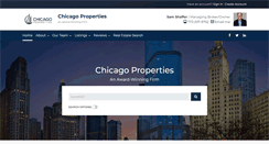 Desktop Screenshot of chicagopropertiesgroup.com